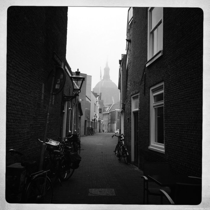 Church in the Clouds B&W